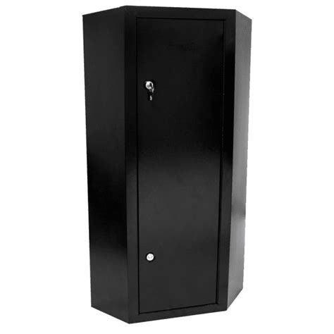 homak 10 gun steel corner cabinet dimensions|homak corner gun safe.